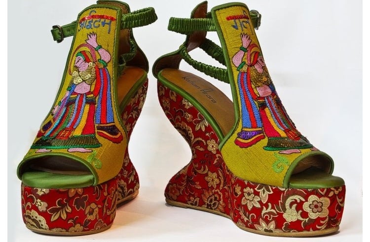 Rohan Arora embroidered footwear