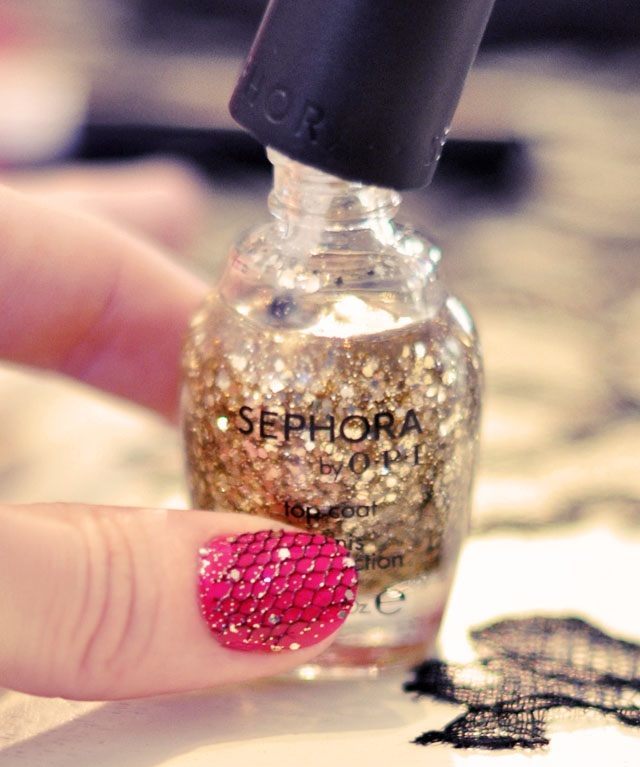 Glitter Nail Art