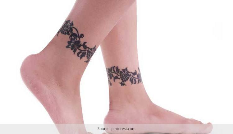 Amazing Ankle Tattoos for Women Designs