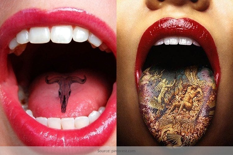 Tongue Tattoo Designs