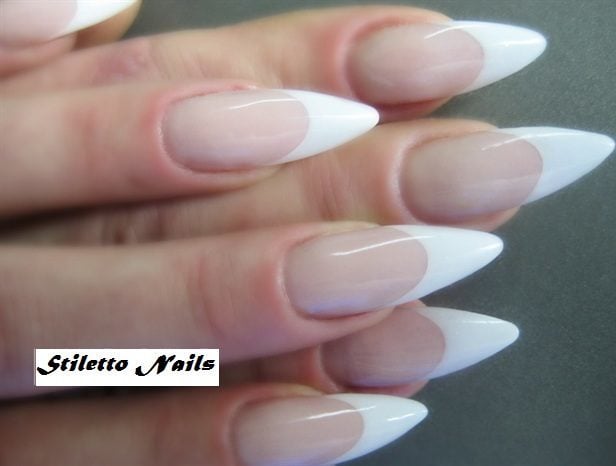 famous stiletto nail designs