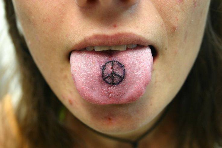 Tattoo On Tongue