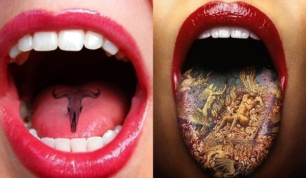 Tongue Tattoo Designs