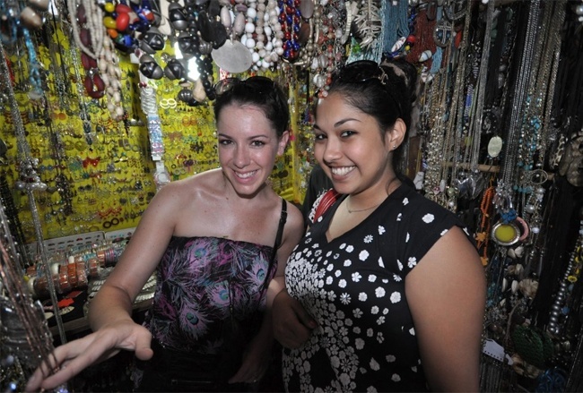 women shopping