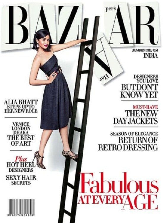 Harpers Bazaar India July August 2013