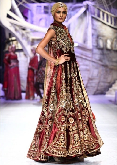 JJ Valaya at India Bridal Fashion Week 2013