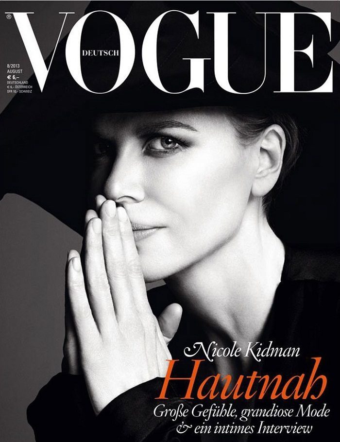 Nicole Kidman Vogue Germany August 2013