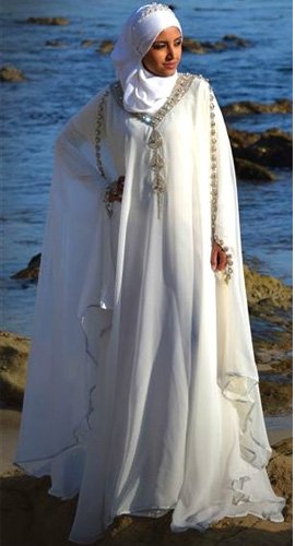 White Abaya