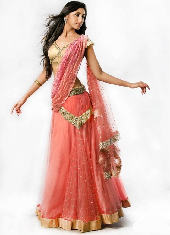 bhargavi-kunam-half-saree bhargavi kunam half saree
