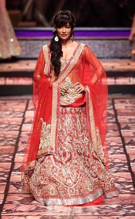 chitranganda singh Suneet Verma bridal fashion week