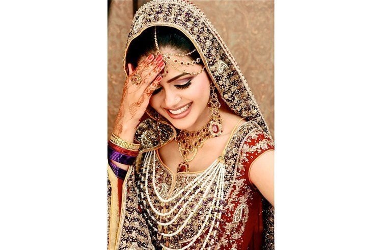 Indian bridal style