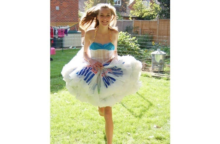 Plastic Bag Dress Outrageous outfits