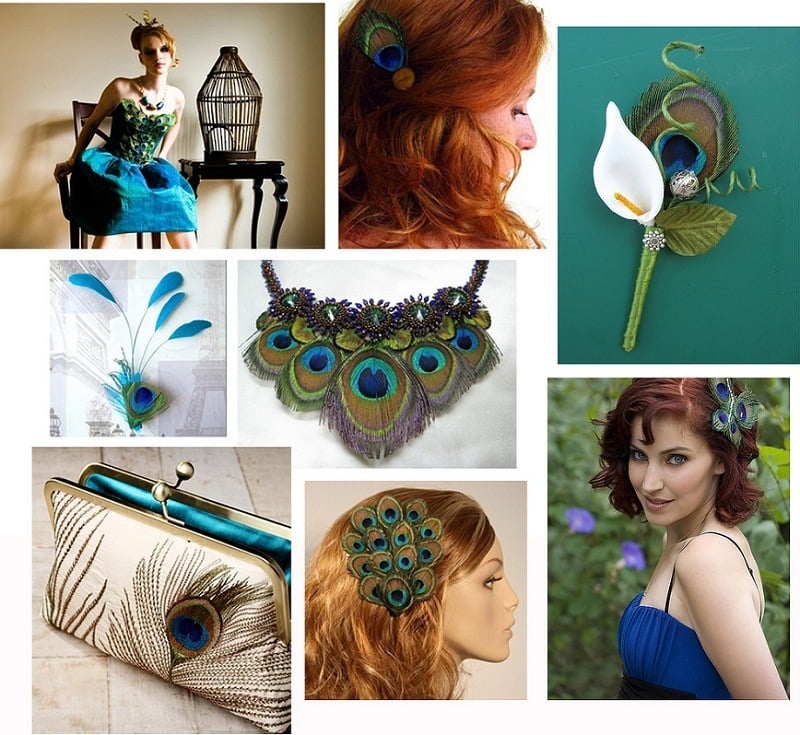 peacock inspired womens fashion