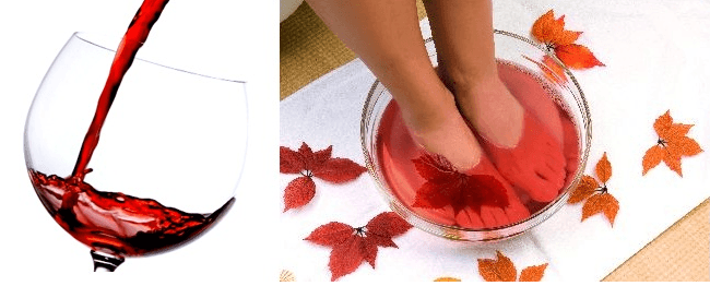 red wine for skin