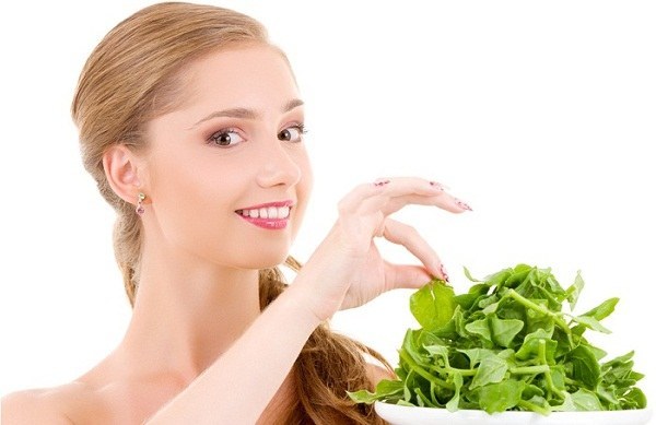 spinach for glowing skin