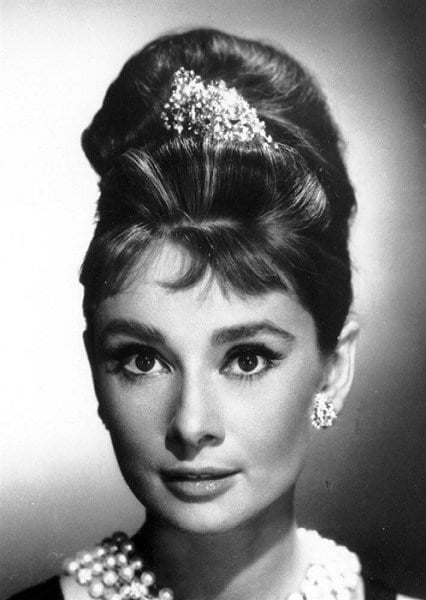 Audrey Hepburn Beehive Hairstyle Ridiculous Hair trend