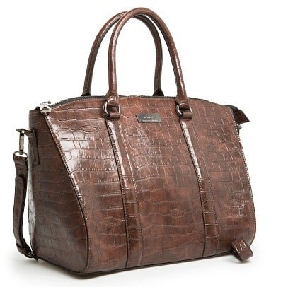 Croc Effect Tote Mango bag