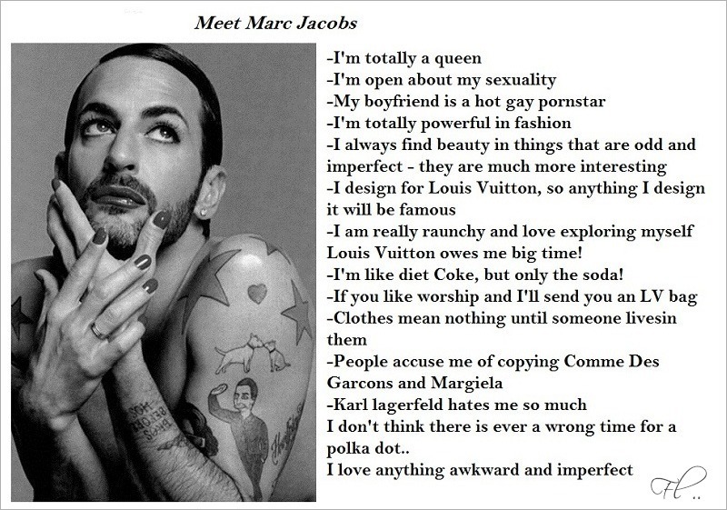 Marc Jacobs Facts