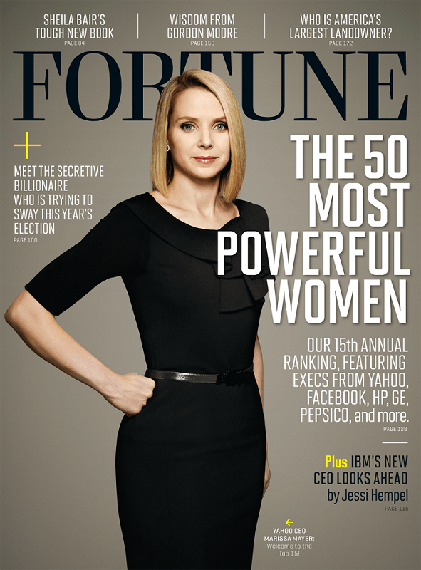 Marissa Mayer - 50 Most Powerful Women in Business