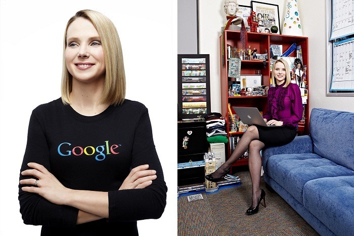 Marissa Mayer fashion Google days