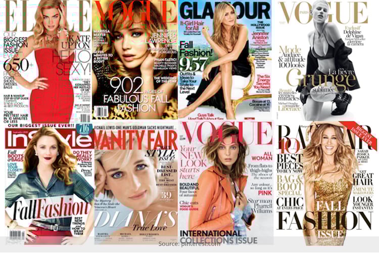 September 2013 Fashion Magazine Covers
