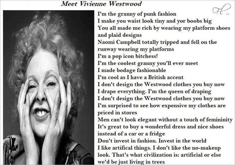 Vivienne Westwood facts