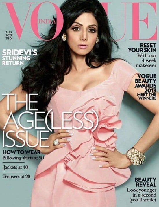 sridevi vogue cover