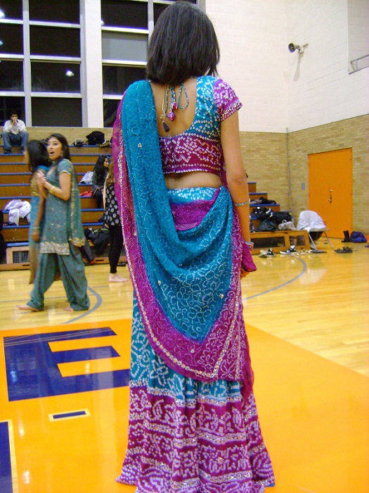 Bandhej Lehenga Choli for Garba