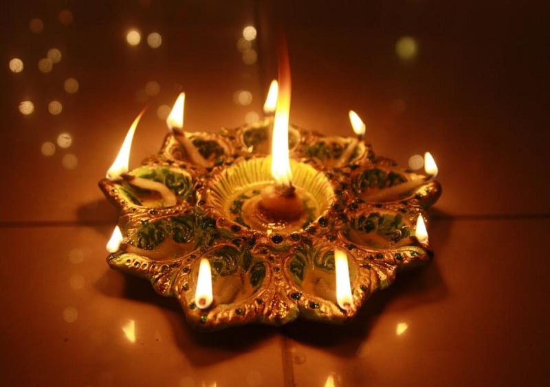 Designer Terracotta Diyas