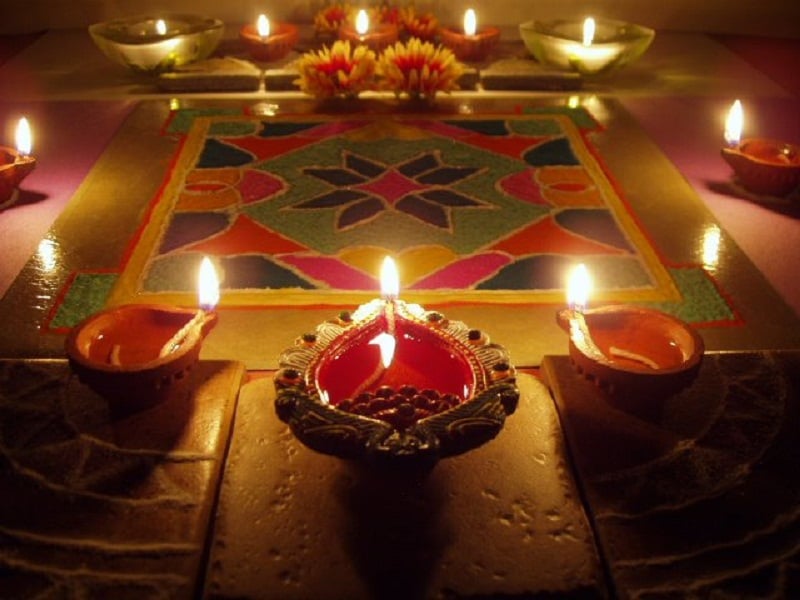 Diwali rangoli patterns and designs