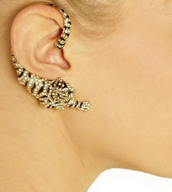 Roberto Cavalli ear cuffs