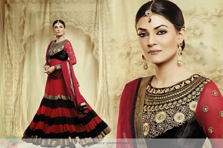 Sushmita Sen in Floor Length Anarkalis