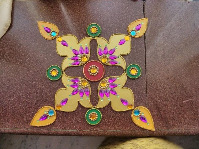 designer diwali rangoli designs