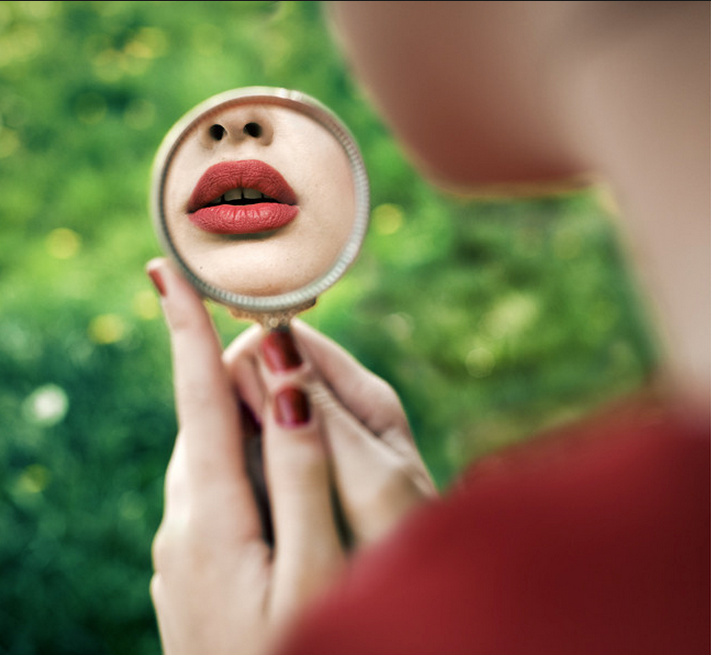 lip makeup diwali