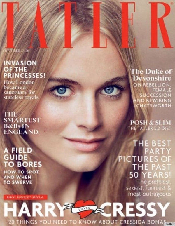 Cressida Bonas-tatler-cover-oct-2013