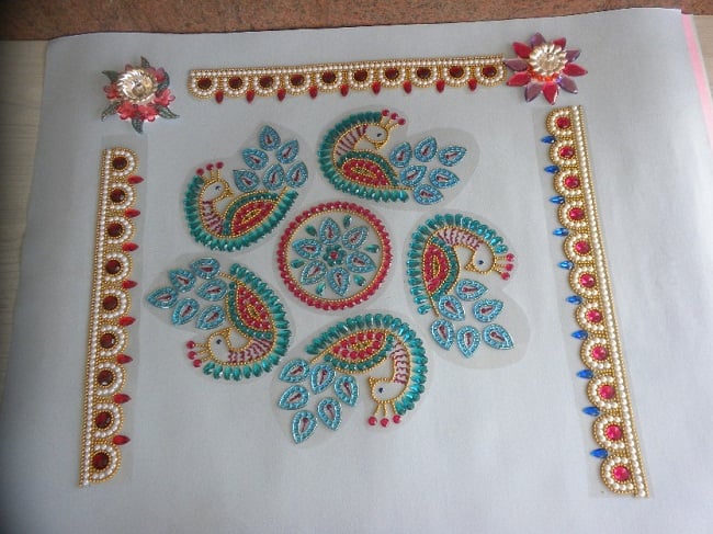 readymade designer diwali rangoli designs