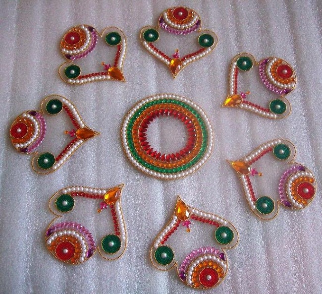 readymade rangoli designs online