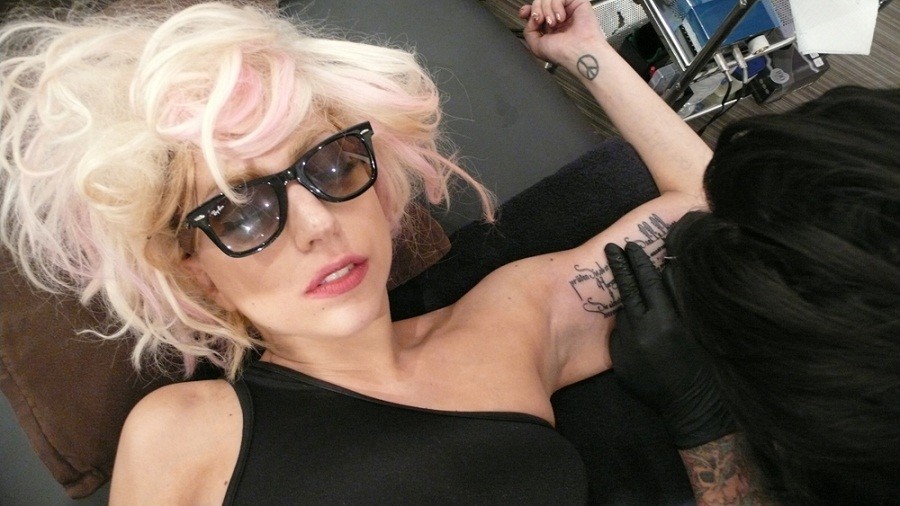 Lady Gaga Tattoo