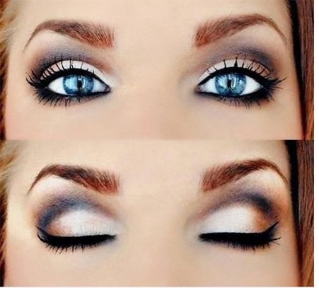 Cat Eye Makeup For Blue Eyes