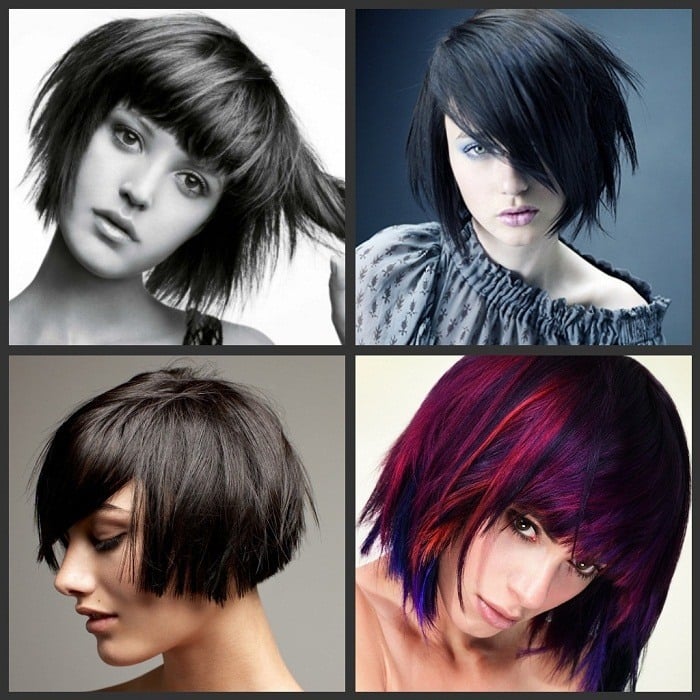 Edgy Haircuts For Round Faces