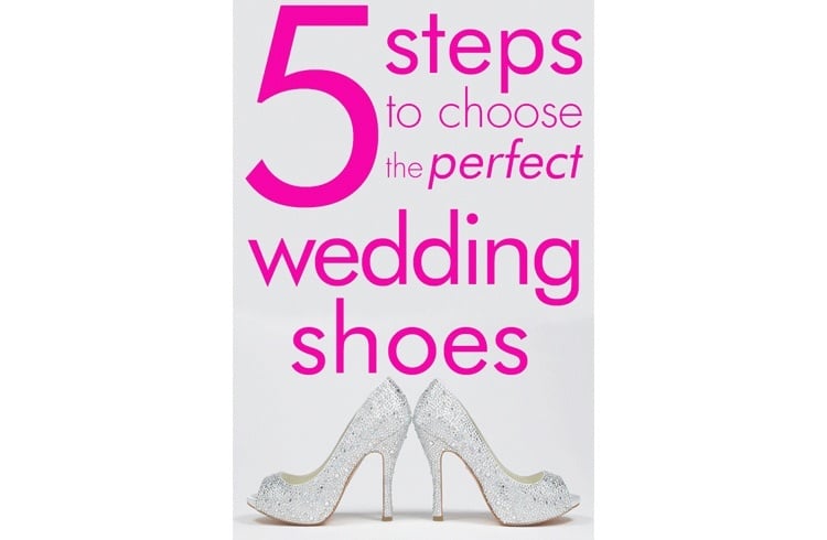 Choose perfect wedding shoes