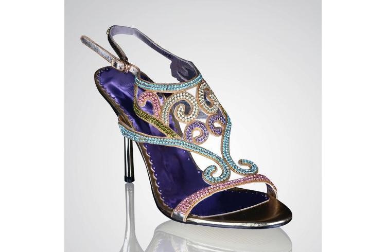 Designer bridal footwear