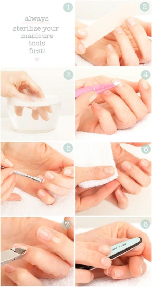 Manicure Tutorial Step by Step