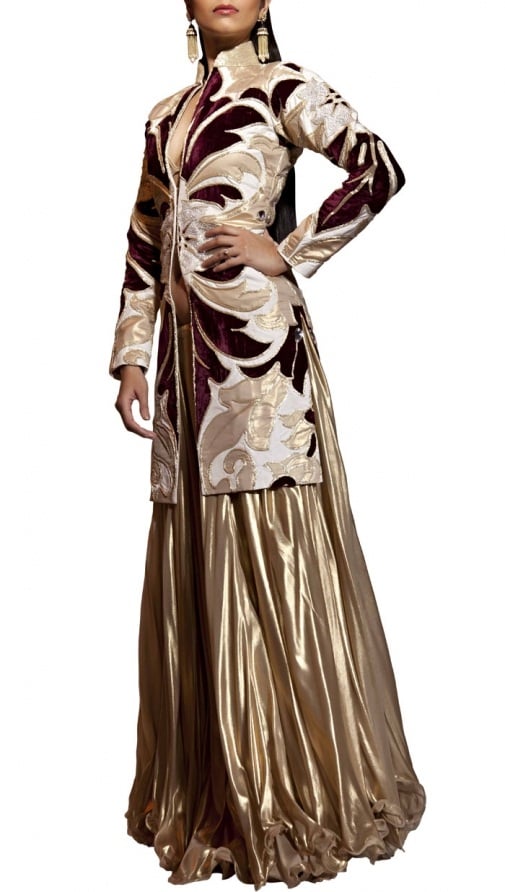 siddartha tytler golden umbrella skirt