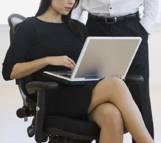 short skirts at office Office Crime at workplace