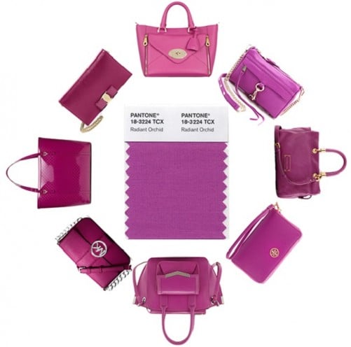 Radiant Orchid bags Pantone Color of the Year 2014 Radiant Orchid