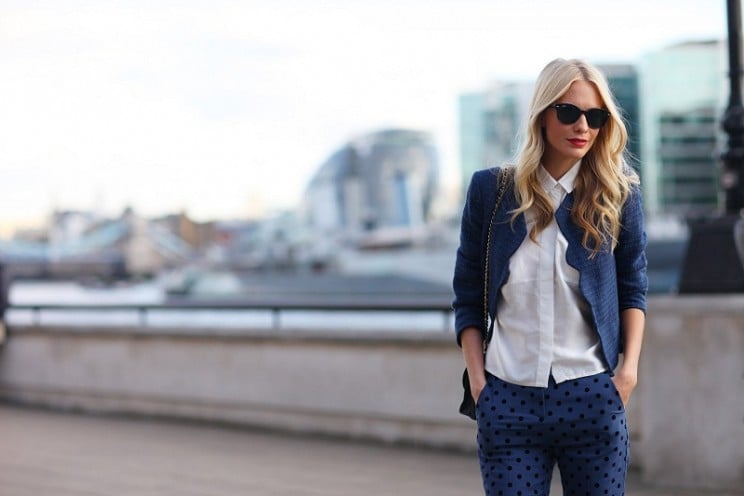 polka-dot-pants Printed Pants for Women