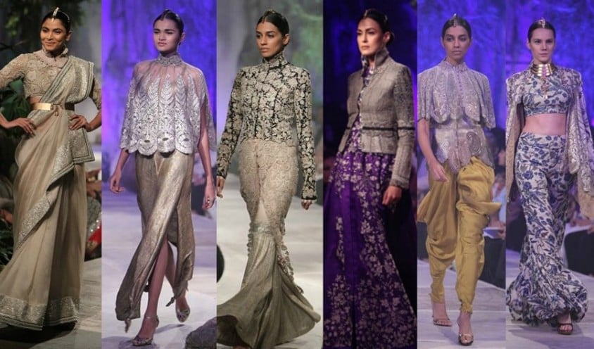 anamika khanna PCJ Delhi Couture Week 2013