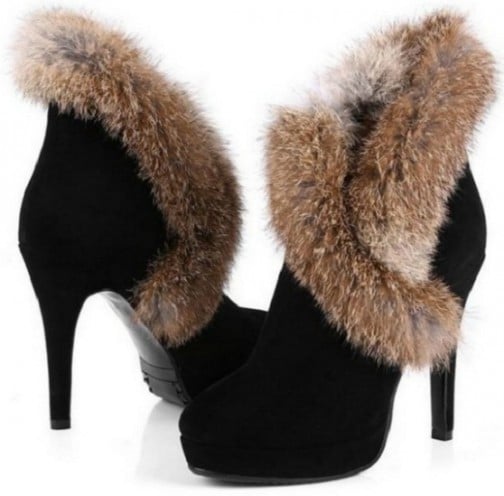 black high heeled boots black high heeled boots
