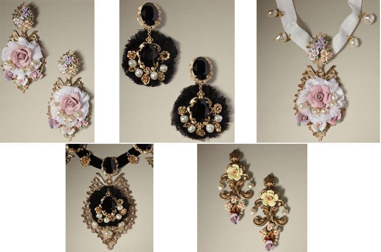 dolc  gabbana jewelry